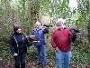 Johnny, Debbie & Cliff Williamson during their recent Hawk Walk.