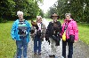 Ellen Farrar & Kakkie Cunningham with Alice & Shirley all flying Swift & Stoker on their recent Hawk Walk with us.