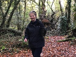 I love this photo of Andrea Goldsmith flying wonderful Bagun with us last year.